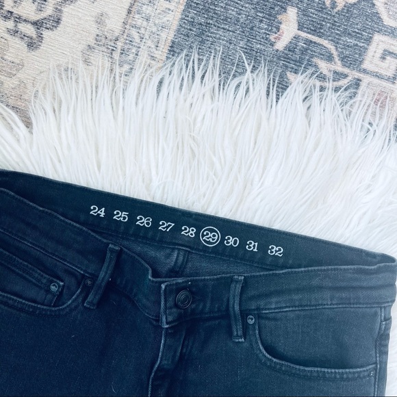 EARNEST SEWN Jeans x Avec les filles high waist kick crop black - Picture 4 of 9